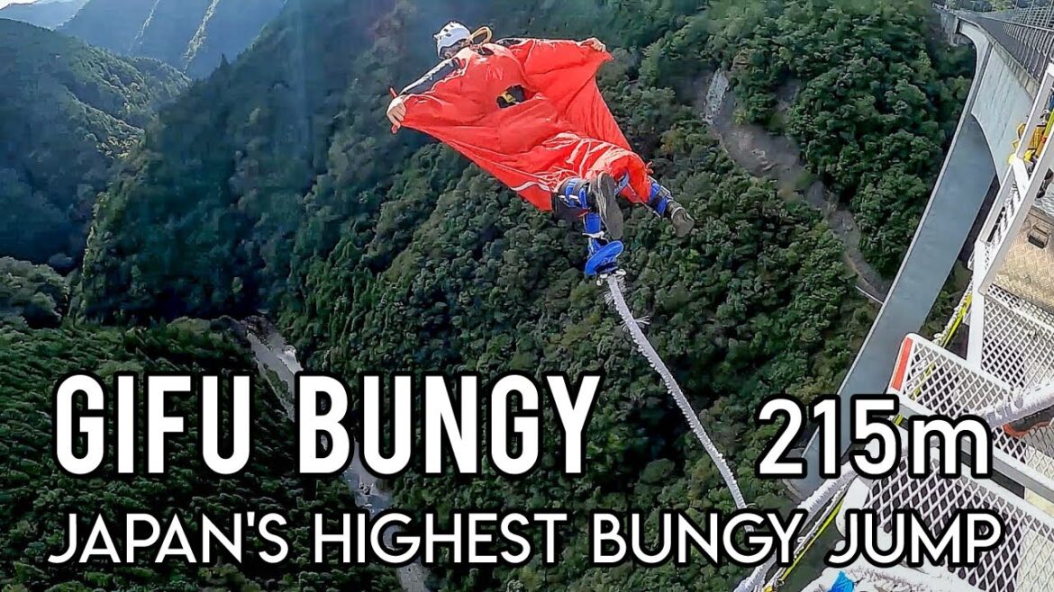 Japan's Highest Bungy Jump 2021 ー Gifu Bungy | Go Gifu