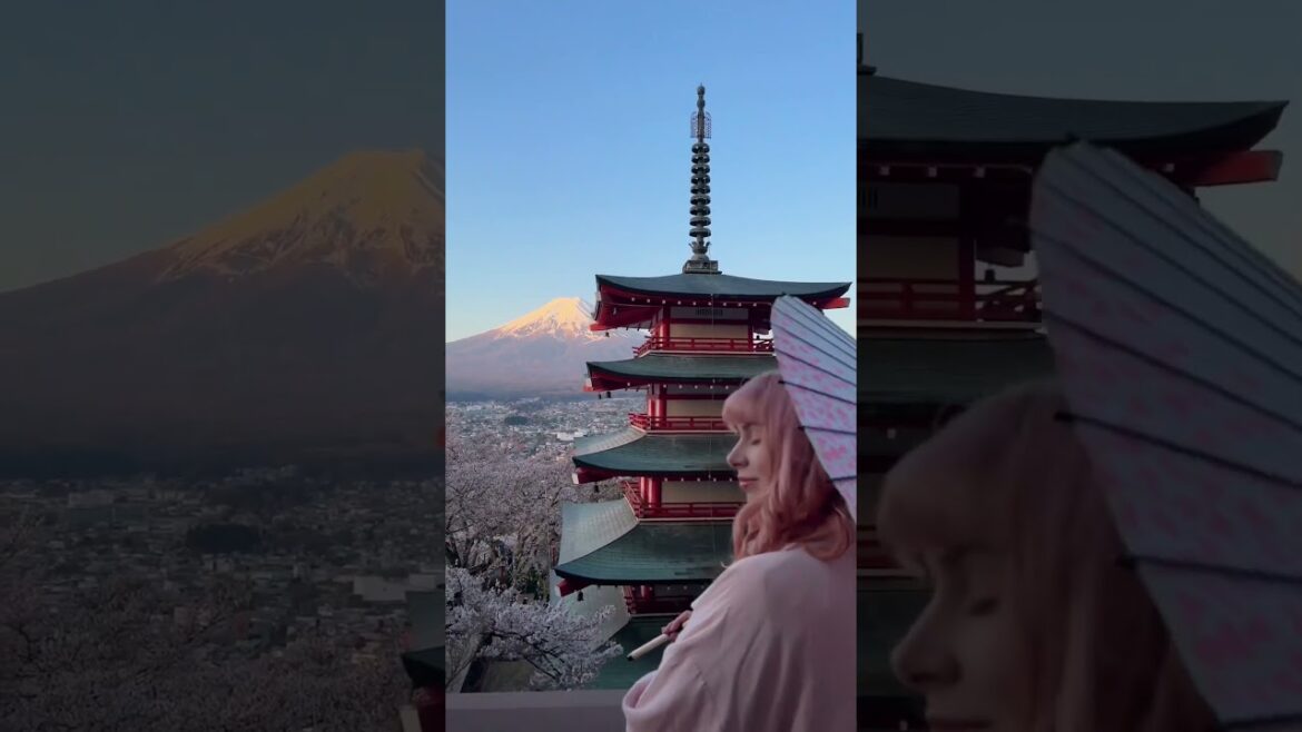 Japan Bucket List #japantravel #chureitopagoda #shorts