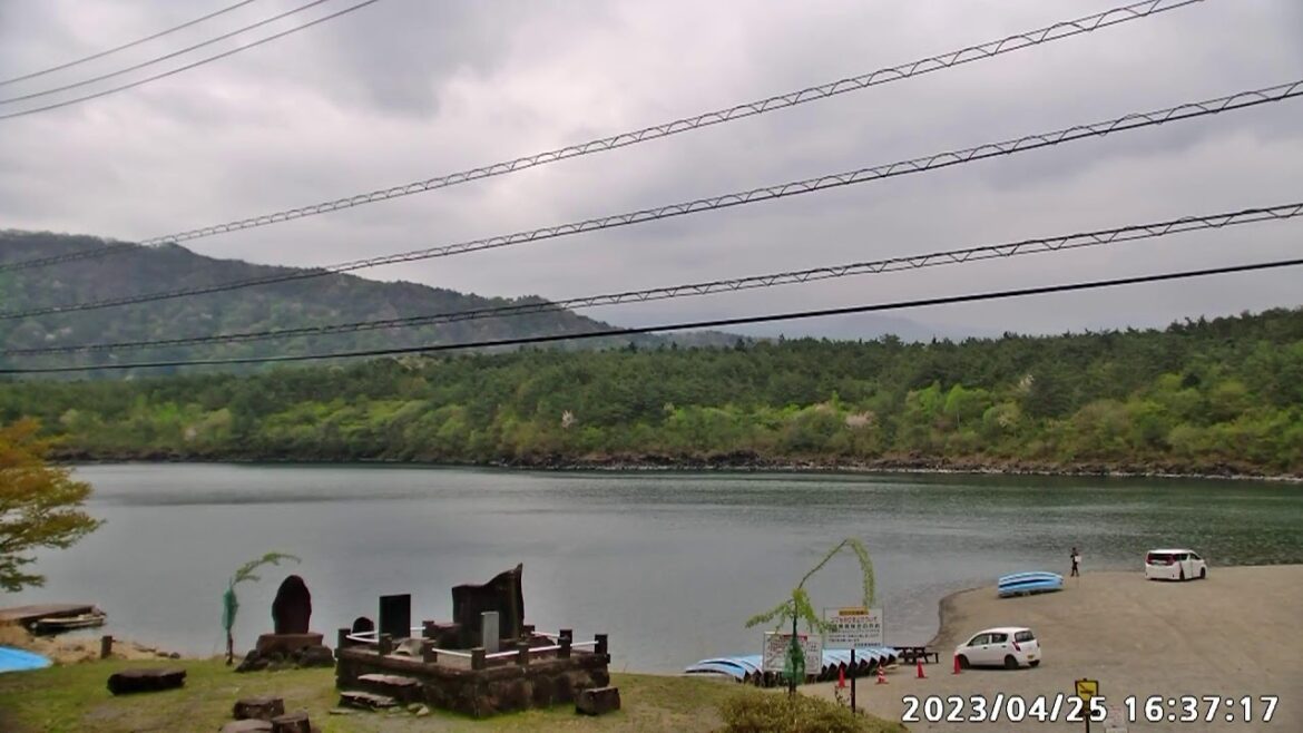 [LIVE]［2023.4.25］富士山ライブカメラ　西湖　mount fuji