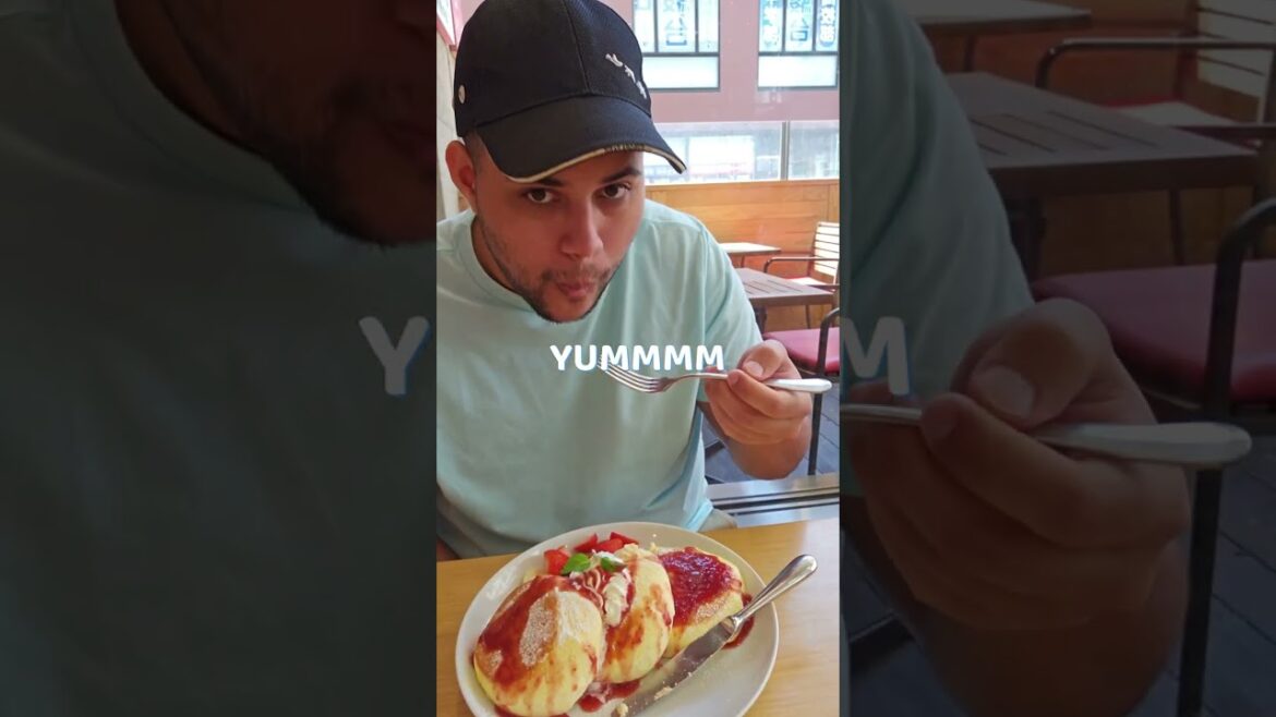 Must try food Japan #shorts #japan #streetfood #travel #pancake