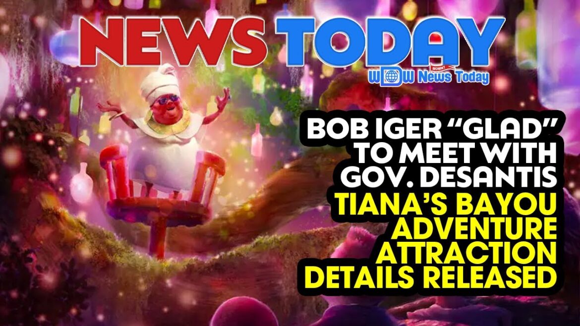 Bob Iger “Glad” to Meet With Gov. DeSantis, Tiana’s Bayou Adventure Attraction Details Released Bob Iger “Glad” to Meet With Gov. DeSantis, Tiana’s Bayou Adventure Attraction Details Released