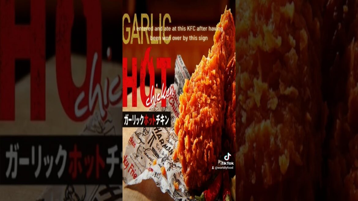 I ate at KFC in Japan #shorts #japan #streetfood #travel