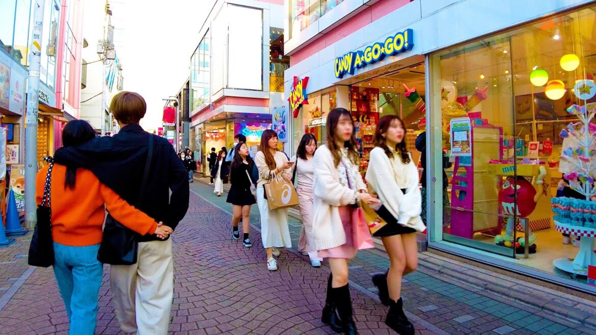 Harajuku in Tokyo ๐ถ๐ป Enjoy “Kawaii” Street โช๐ 4K ASMR non-stop 1 hour 02 minutes Harajuku in Tokyo ๐ถ๐ป Enjoy "Kawaii" Street โช๐ 4K ASMR non-stop 1 hour 02 minutes