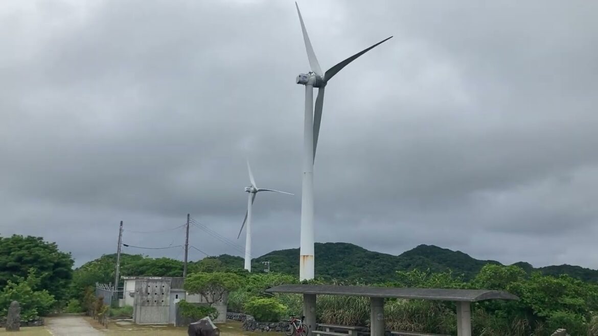 View from Ishiyama Observation Deck, Okinawa, Japan