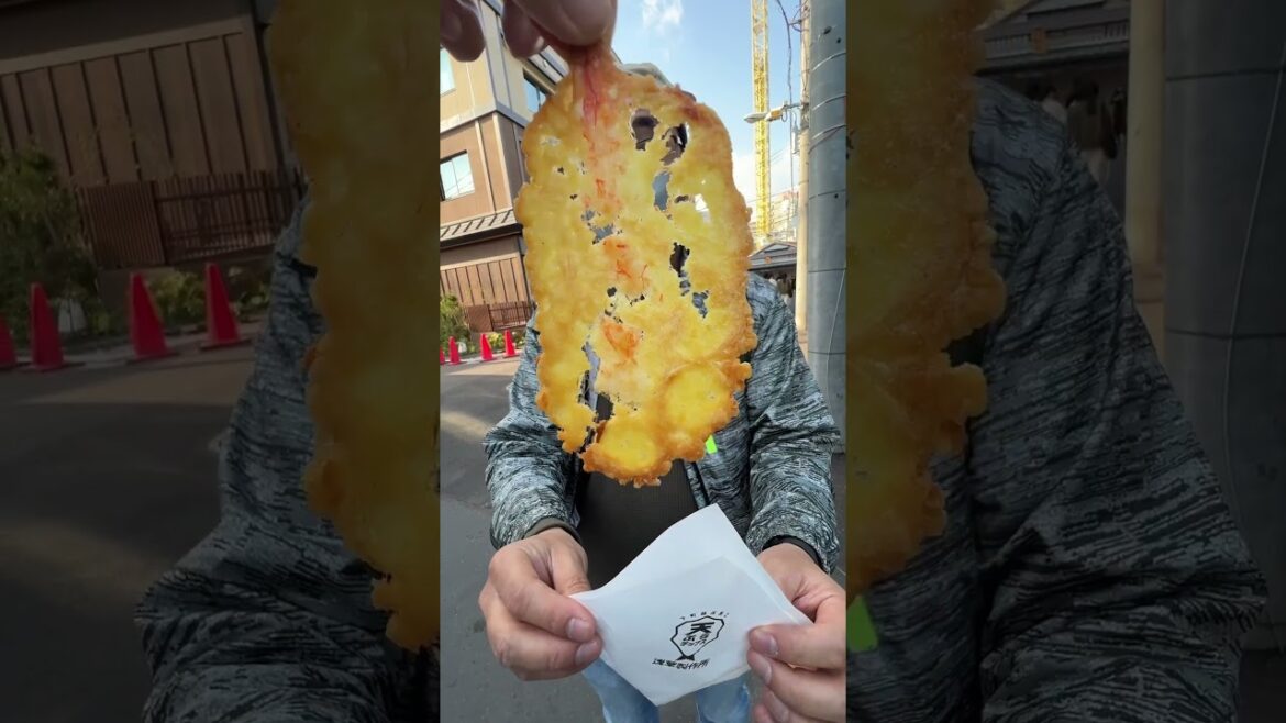 #Crazy #Tempura Chips in Asakusa #Tokyo