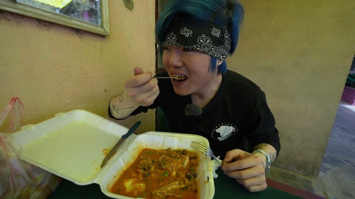 Probando el Uchuku de Bolivia!