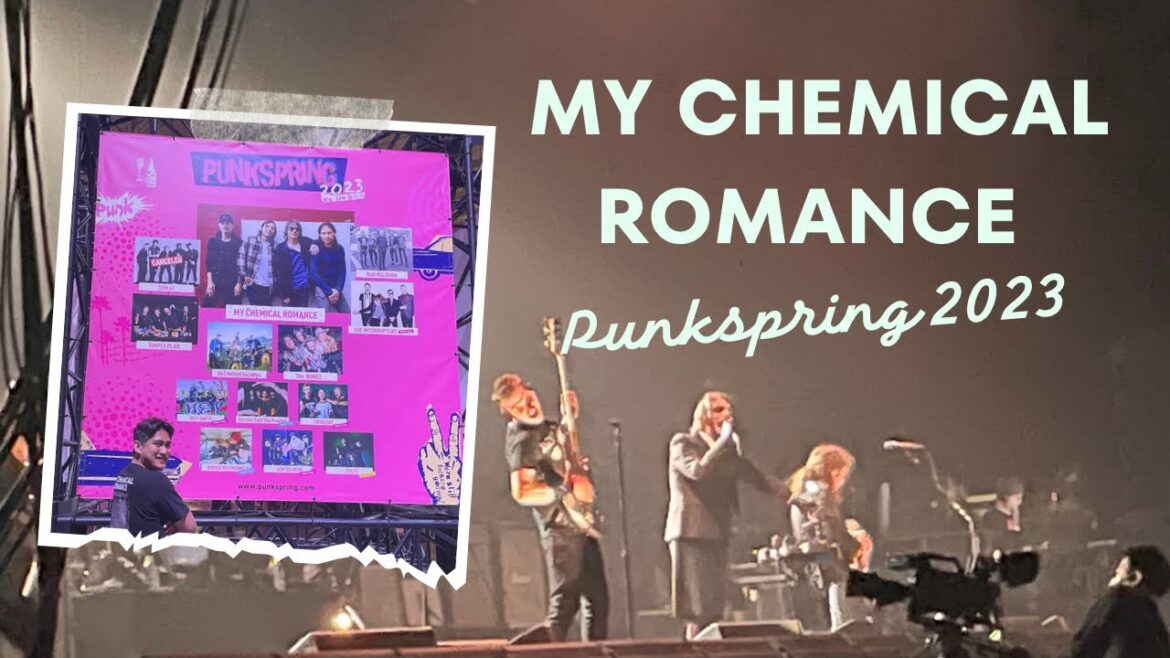 My Chemical Romance in Tokyo Punkspring 2023 | Makuhari Messe Chiba , Japan