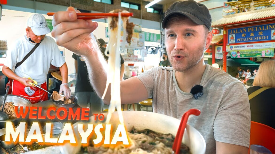 First Time in Kuala Lumpur / Malaysia is Shocking! / Malaysian Street Food Tour 2023 First Time in Kuala Lumpur / Malaysia is Shocking! / Malaysian Street Food Tour 2023