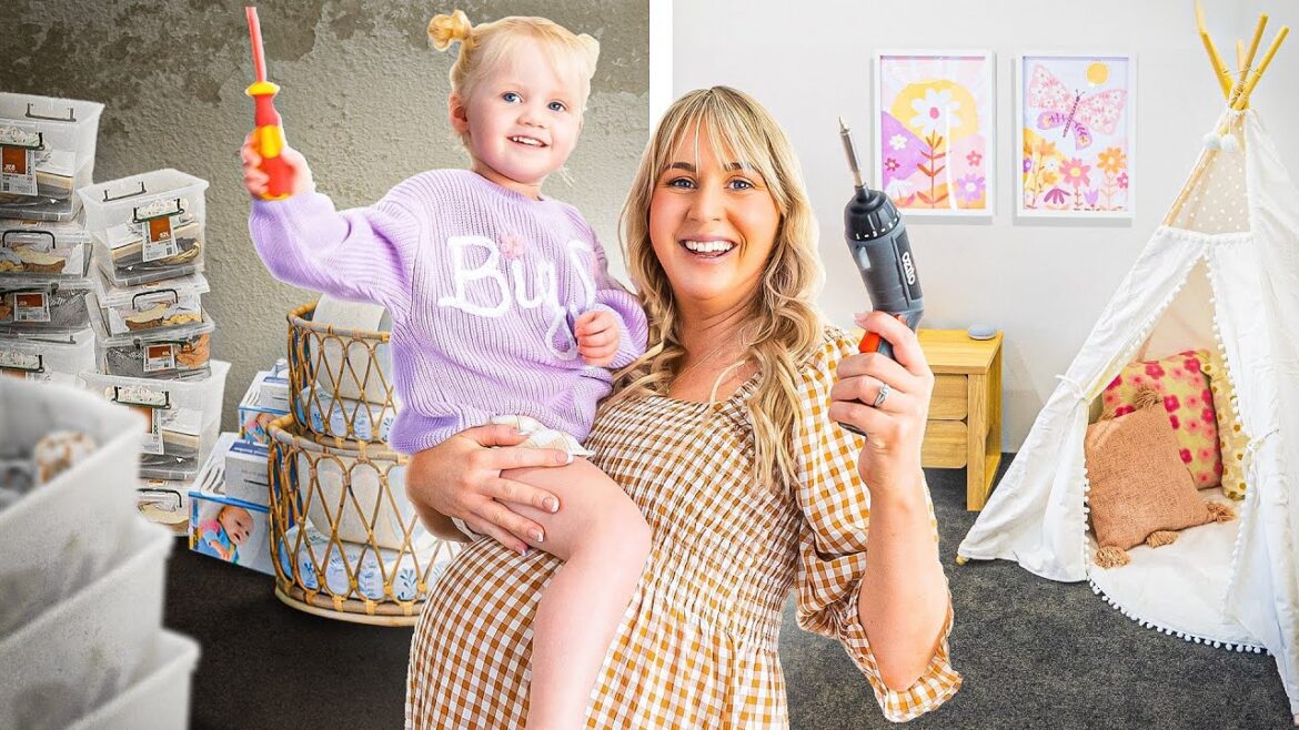 Renovation of our Toddler and Nursery Room (Transformation & Tour)