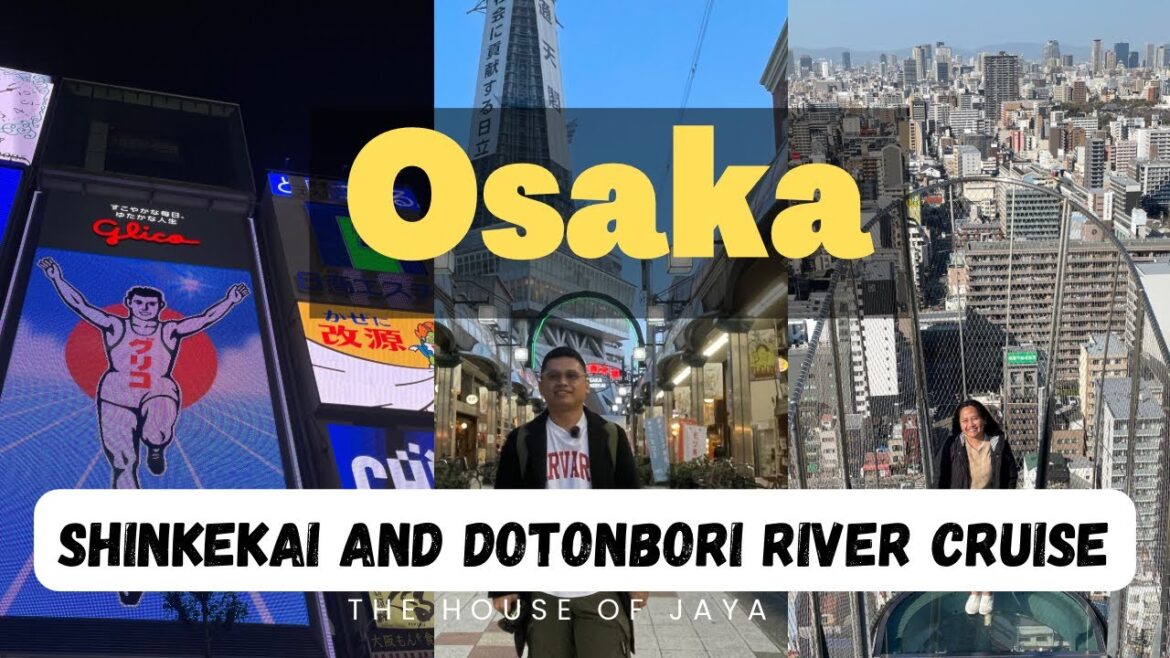 Shinkesai Tower and Dotonbori River Cruise π―π΅ | JAPAN VLOGS Shinkesai Tower and Dotonbori River Cruise π―π΅ | JAPAN VLOGS