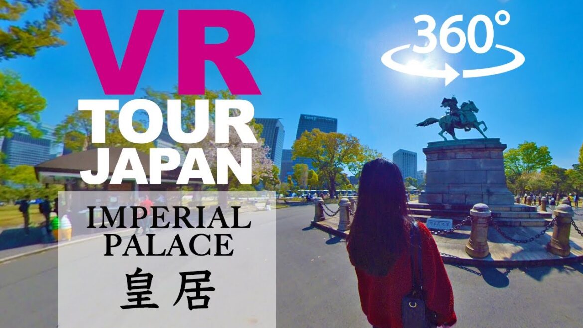 【Insta360 X3】skillism VR/360 - Imperial Palace, TOKYO / Cherryblossom