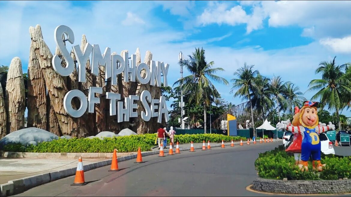 Wisata Pantai ANCOL terbaru 🌈 | lagu ikan