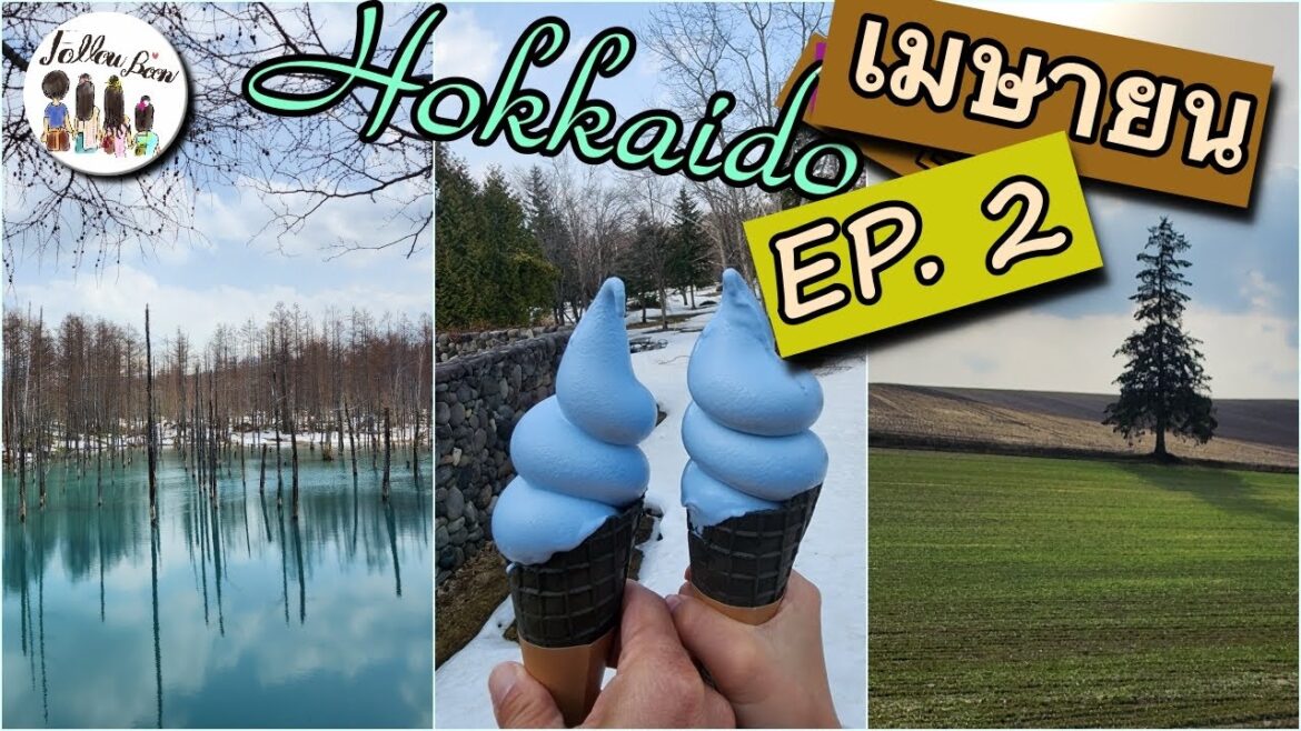 ฮอกไกโด Hokkaido - เดือนเมษายน - Biei - Asahikawa EP2