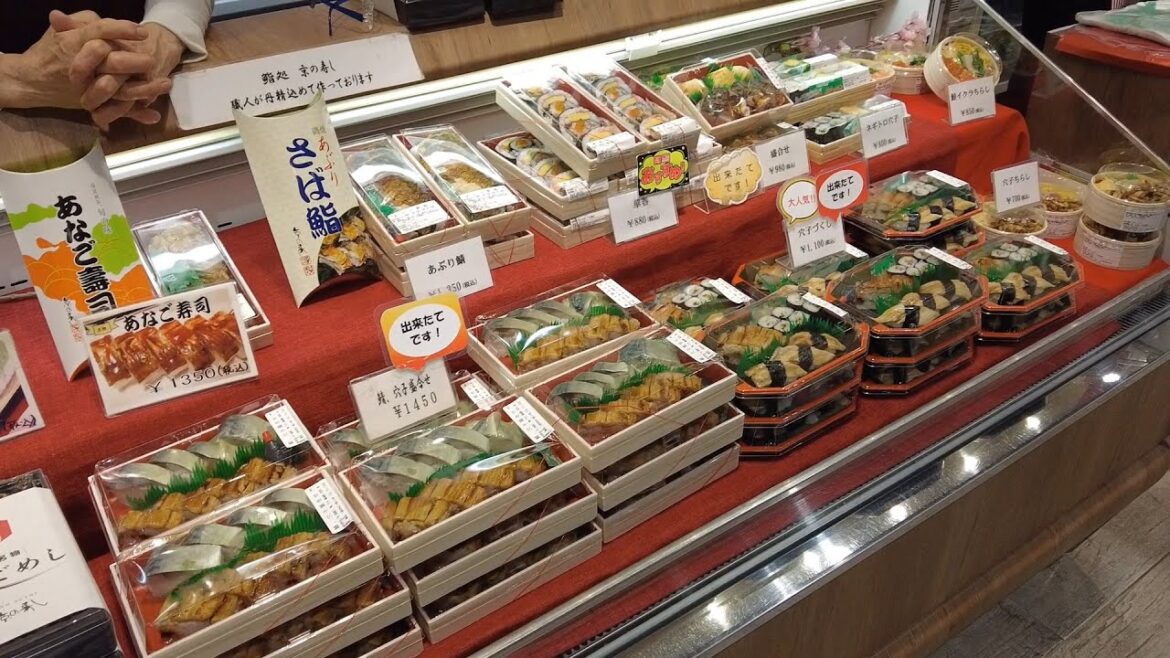 BULLET TRAIN FOOD. Eating Huge Sushi and Snacks on Japan Shinkansen | EAT | JAPAN