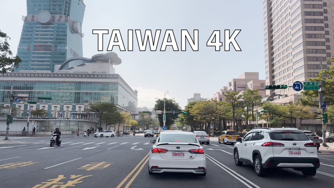 Taiwan 4K – Airport To The City – Driving Downtown Taiwan 4K - Airport To The City - Driving Downtown