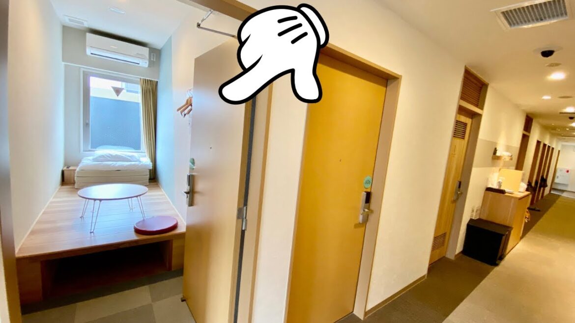 Kyoto’s Completely Private Capsule Hotel | Japan🇯🇵 THE POCKET HOTEL KYOTO KARASUMA GOJO 4K Review