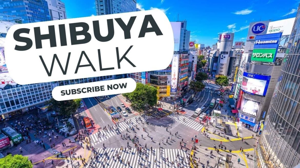 Walk through the back streets of ShibuyaПрогулка по закоулкам Шибуя