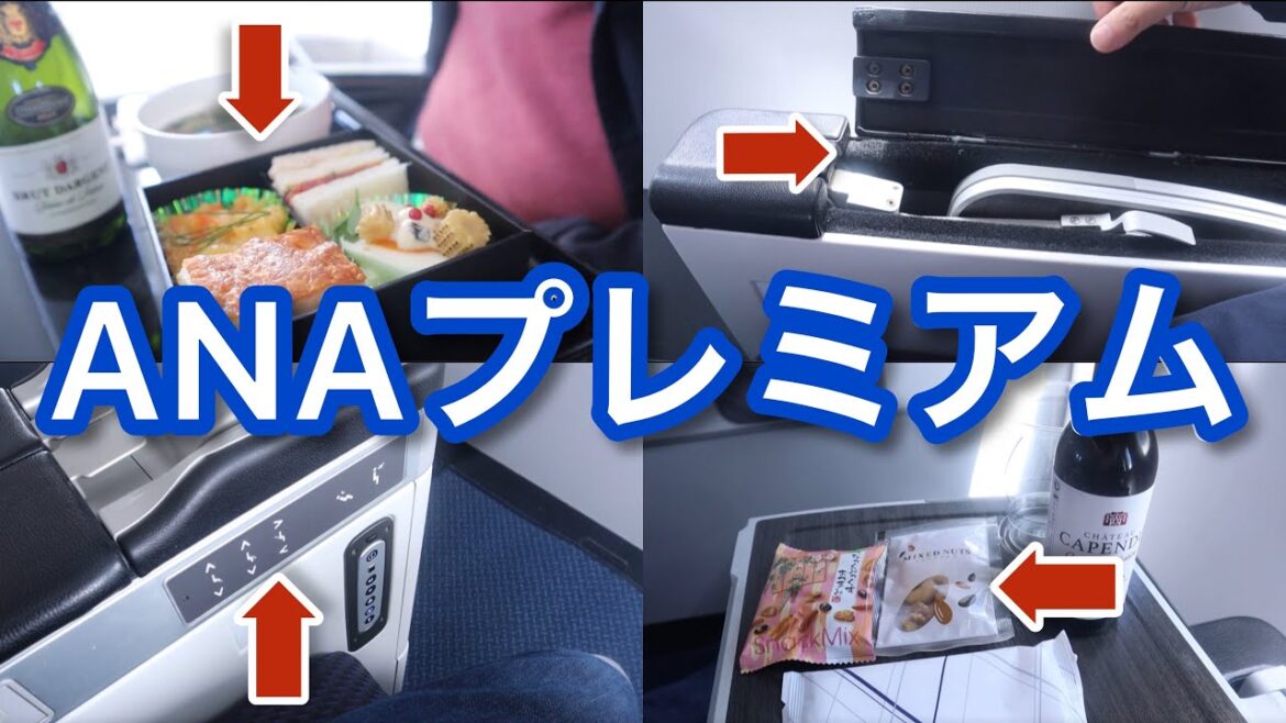 【羽田空港】これなに？ 無料で 酒 が飲み放題！？ANA プレミアムクラス 往復 函館 東京 旅haneda airport  tokyo trip