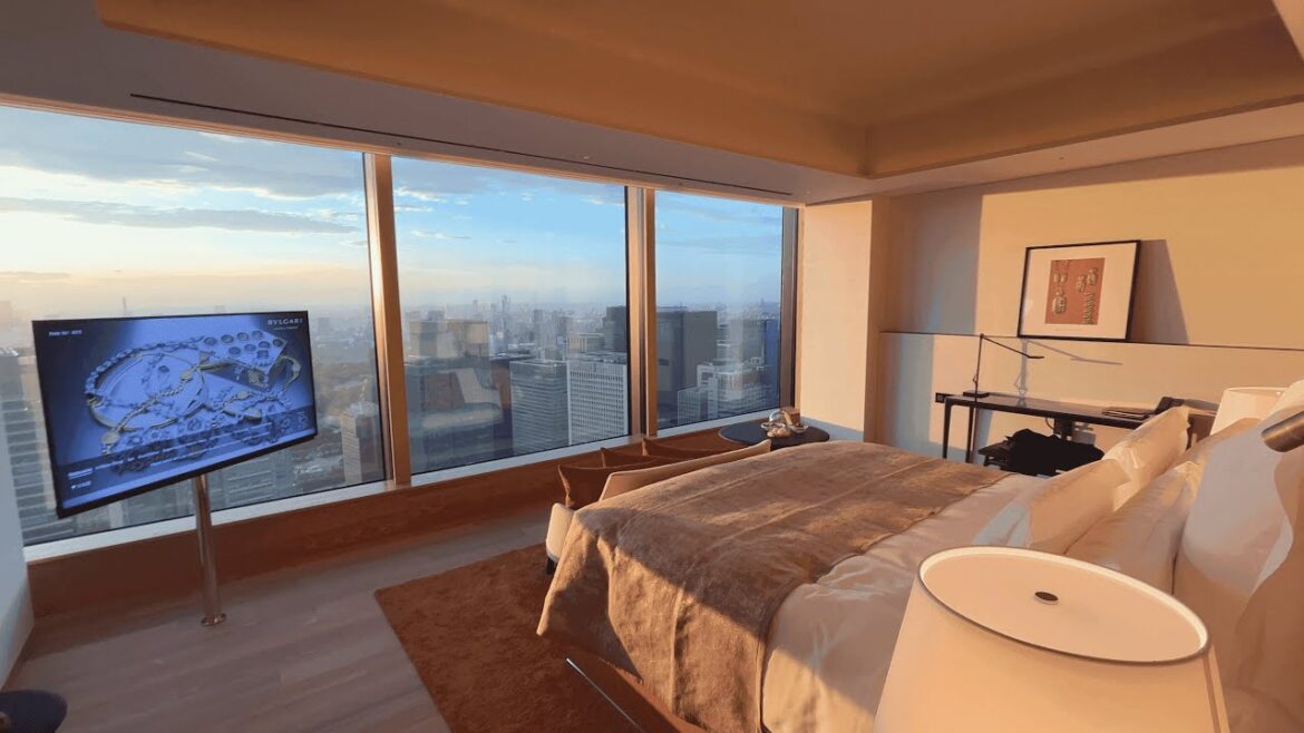 【1泊60万円】超高級ブランドのホテル！ブルガリホテル東京に宿泊