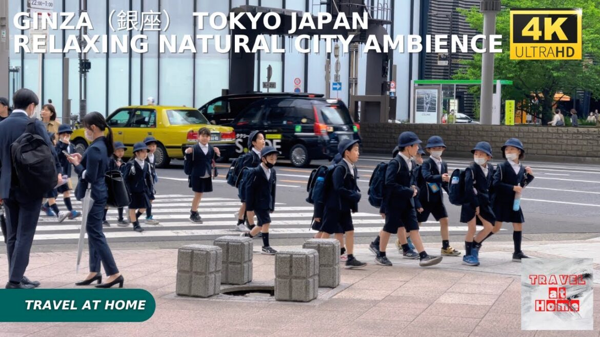 4k hdr japan travel | Walk in Ginza(銀座)Tokyo Japan | Relaxing Natural City ambience 4k hdr japan travel | Walk in Ginza(銀座)Tokyo Japan | Relaxing Natural City ambience