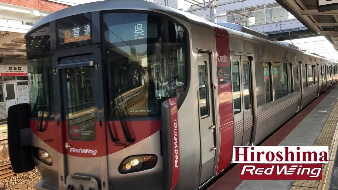 Hiroshima Red Wing train