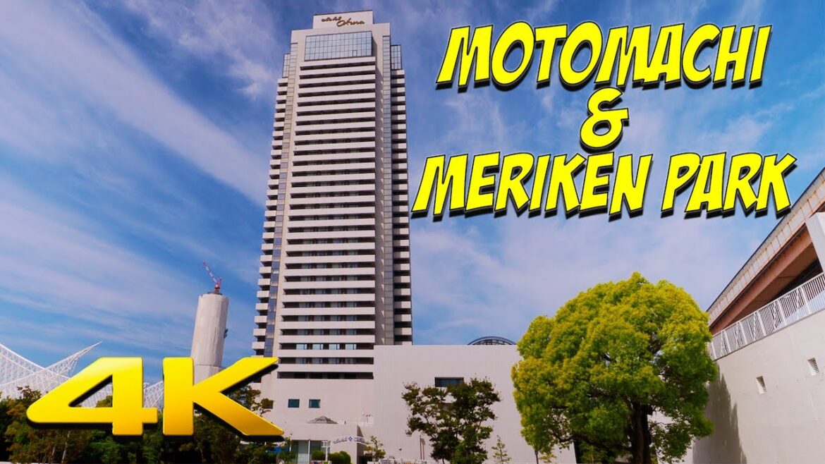 4K JAPAN | KOBE MOTOMACHI & MERIKEN PARK - Charming Tourist Spots