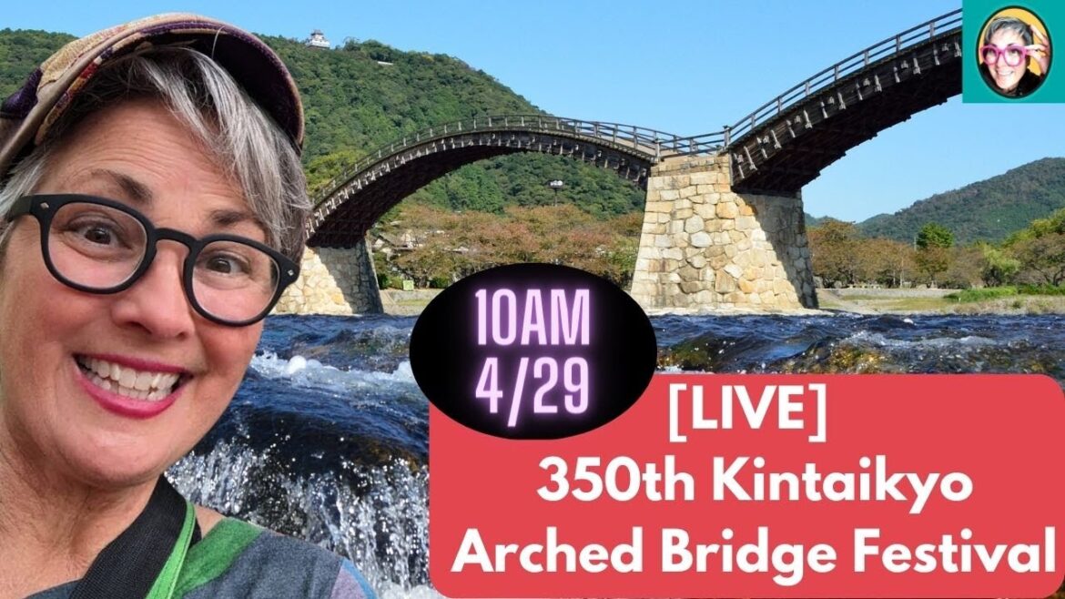 {LIVE} Arched Bridges of Kintaikyo festival - the 350th