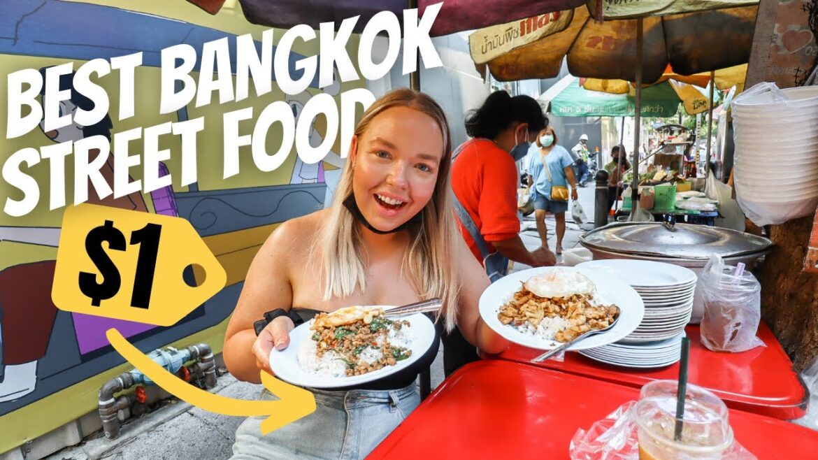$1 THAI STREET FOOD ON BANGKOKS BUSIEST ROAD (and Lumphini Park in 2022) 🇹🇭 $1 THAI STREET FOOD ON BANGKOKS BUSIEST ROAD (and Lumphini Park in 2022) 🇹🇭
