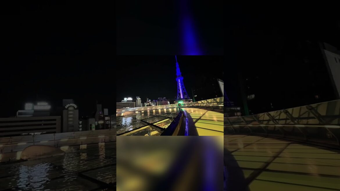 A Must See 🗼Destination laconic Oasis Park and TV Tower #tokyotower #viral#shorts