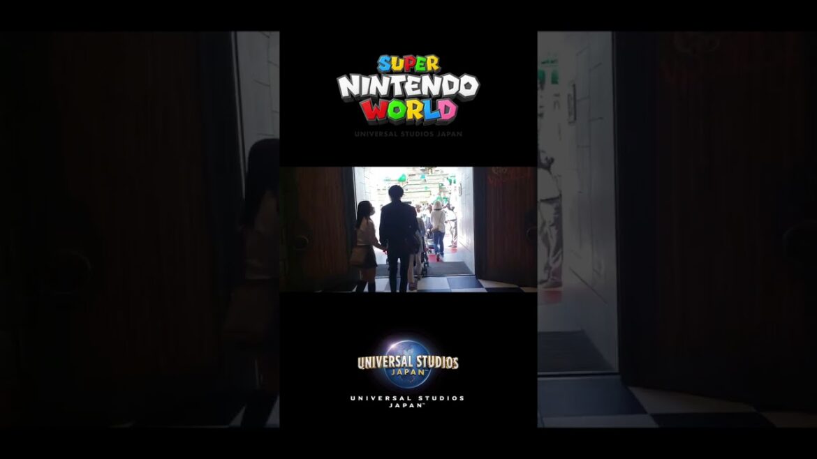 POV - You're Walking into Super Nintendo World Japan #shorts