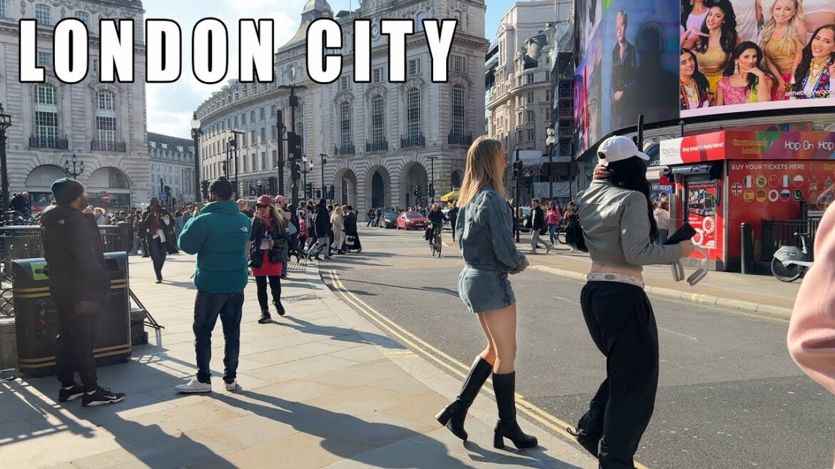London City Walk 2023 | Virtual Walk Around The City of West End | London Street walk 4K London City Walk 2023 | Virtual Walk Around The City of West End | London Street walk 4K