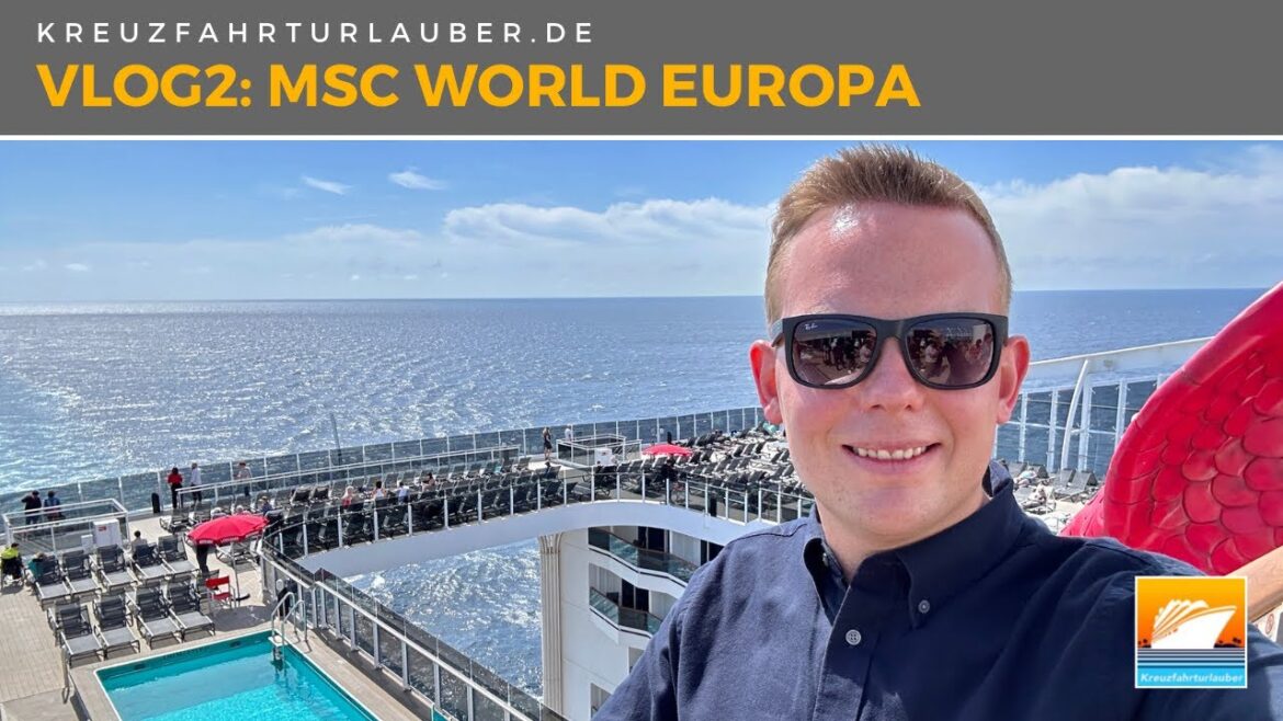 Wenn das Schiff selbst zur Destination wird! VLOG2 MSC World Europa im Mittelmeer Wenn das Schiff selbst zur Destination wird! VLOG2 MSC World Europa im Mittelmeer