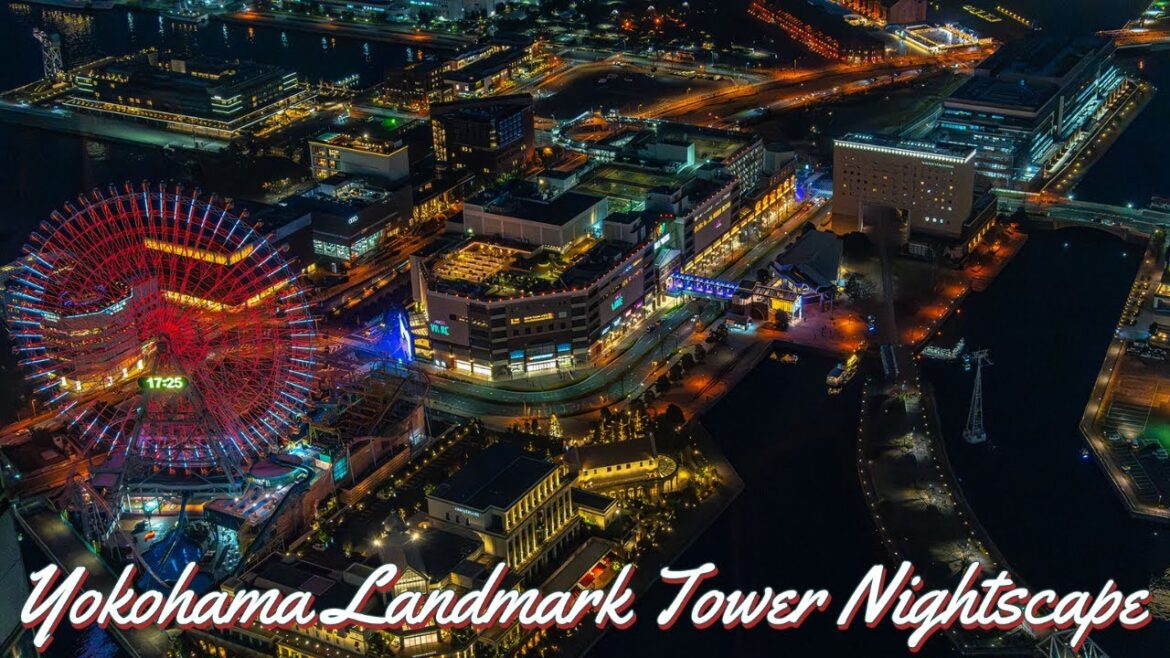 [4K Kanto] Yokohama Landmark Tower Nightscape