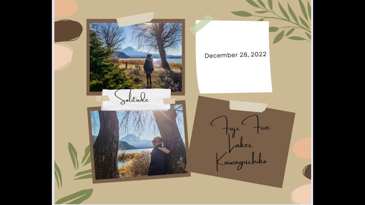 Winter Destination 4: Fuji Five Lakes in Yamanashi Prefecture using the Tokyo Wide Pass 山梨県の富士五湖