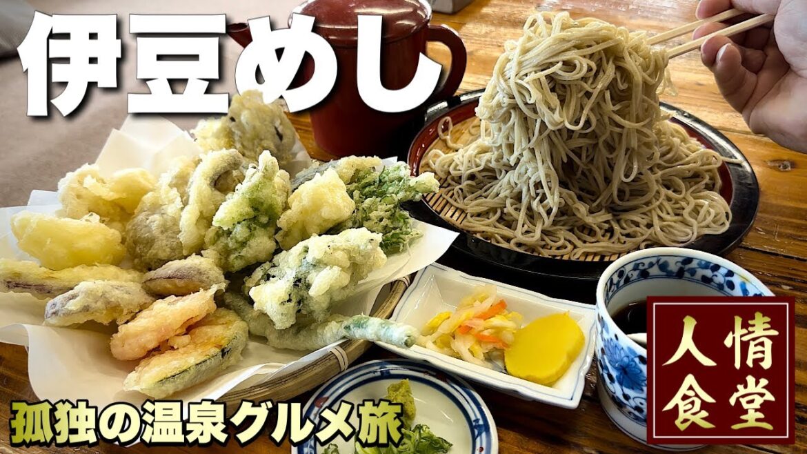 伊豆旅行で最強焼肉でキメる！噂以上の大盛り天ぷらに絶句！『飯テロ』修善寺やまびこ/西伊豆の旅/Japan Travel Izu