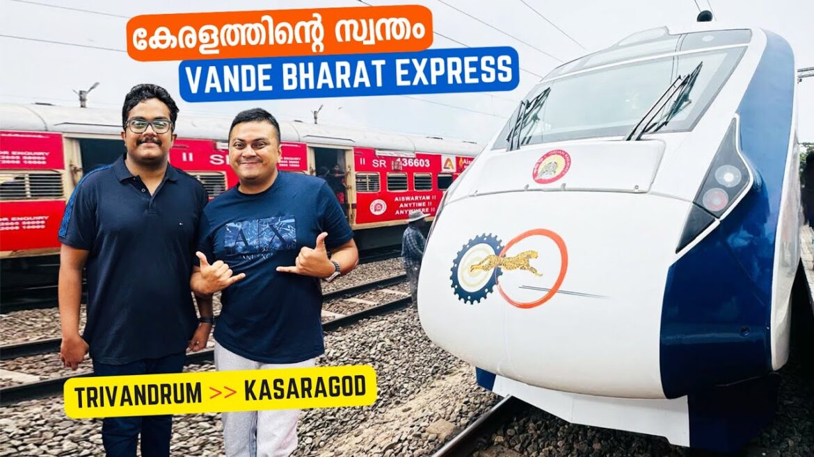 കേരളത്തിന്റെ സ്വന്തം വന്ദേ ഭാരത് 🚆 Trivandrum Kasargod Vande Bharat Express Inauguration Special