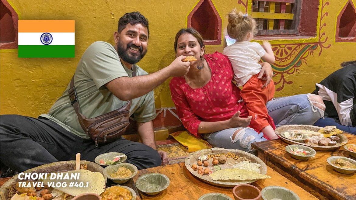 Exploring the Flavors of Rajasthan | Choki Dhani | Jaipur