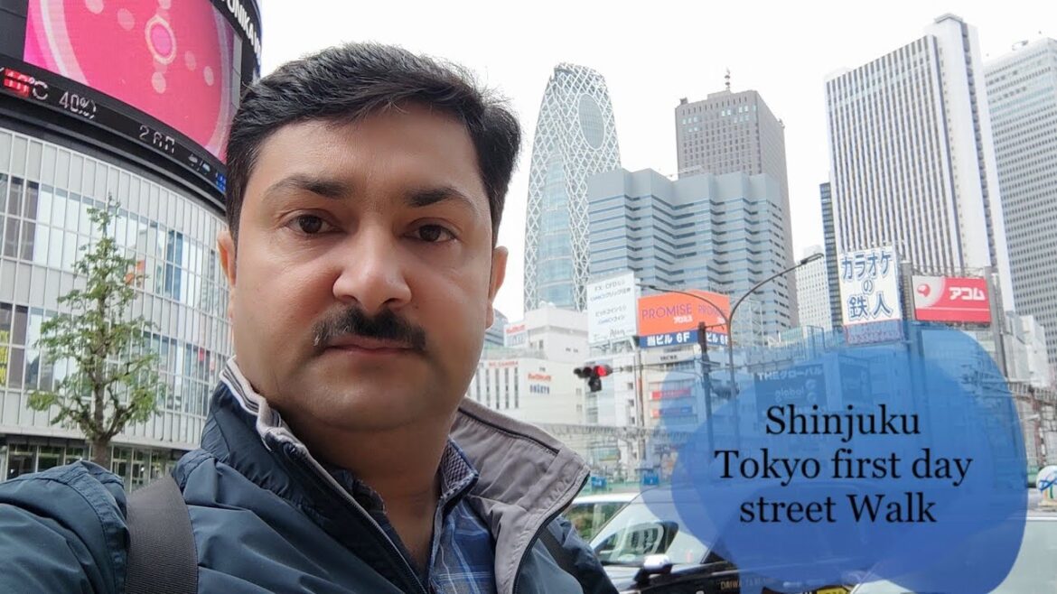 First Day Street Walk in Shinjuku Tokyo Japan #Japan #Travel #food