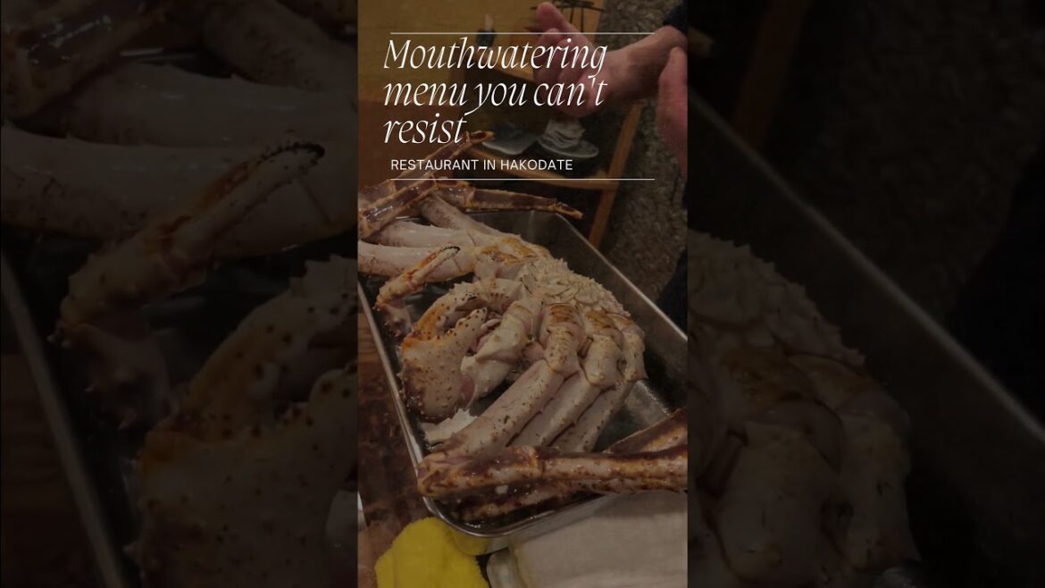 📌Hokkaido | Hakodate Local Tradition Japanese Restaurant