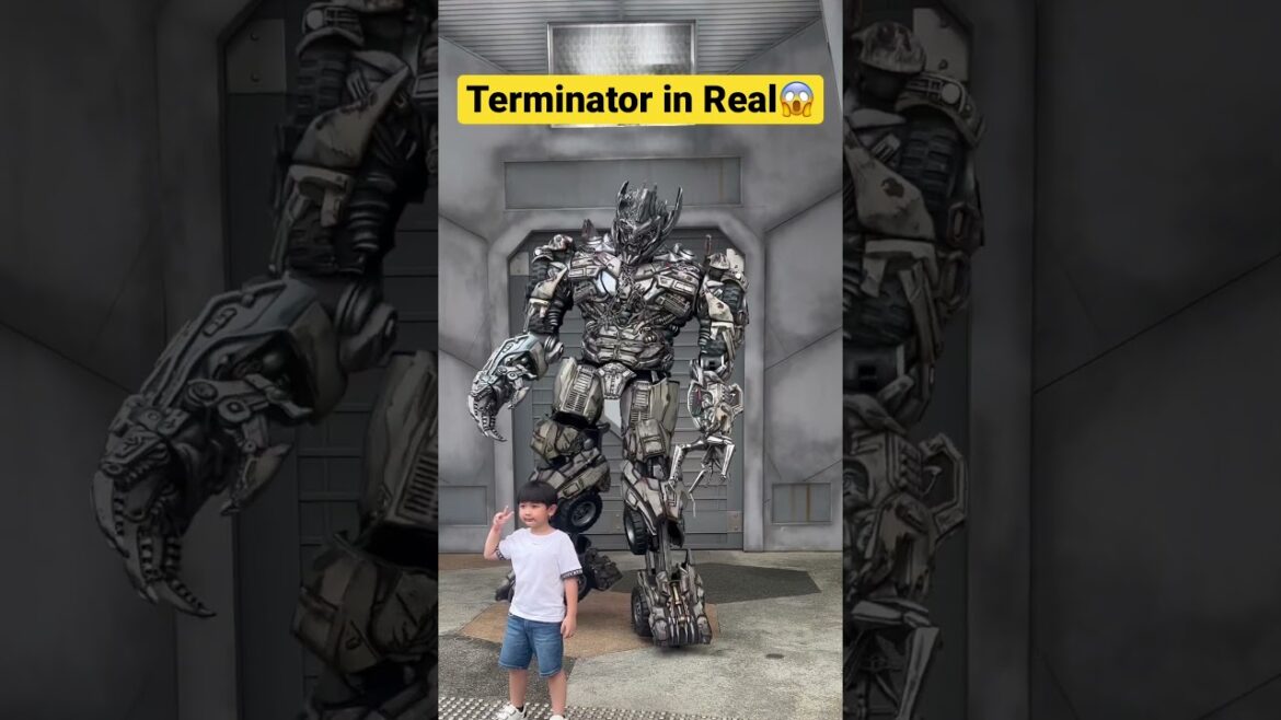 😱Terminator | Universal Studios Singapore 🇸🇬 | #shorts #travel #terminator 🌎goosebumps 🌟🔥😇🥳