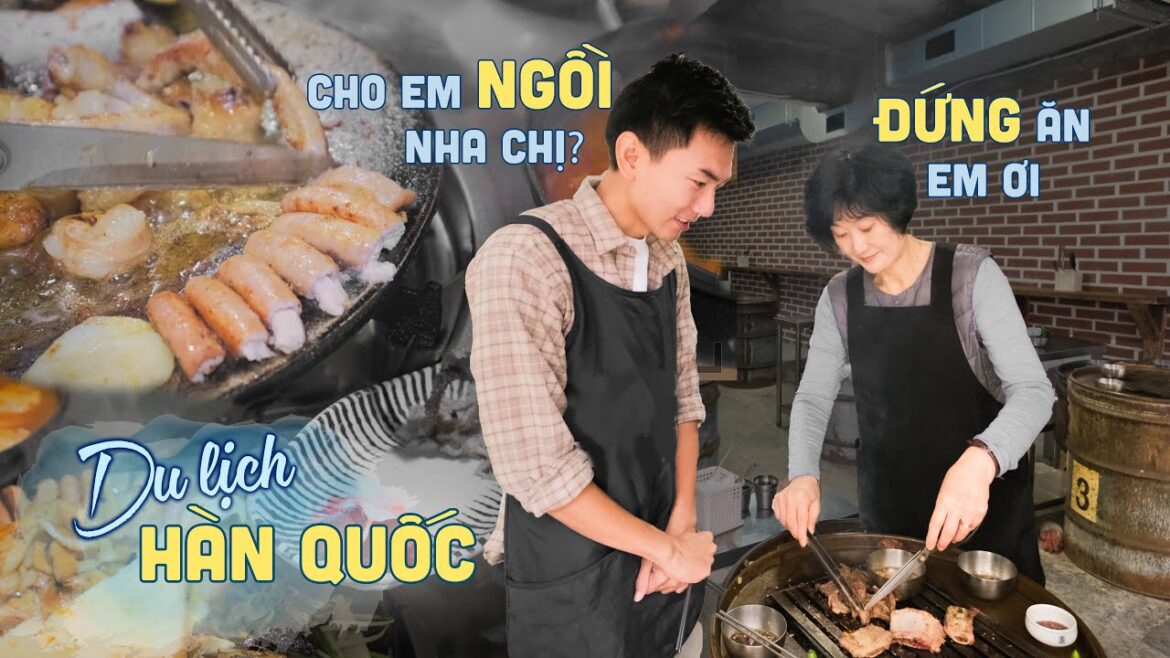 Ký sự du lịch: Lạ kỳ quán ăn 70 năm KHÔNG CHO NGỒI |Ẩm thực Hàn Quốc #3