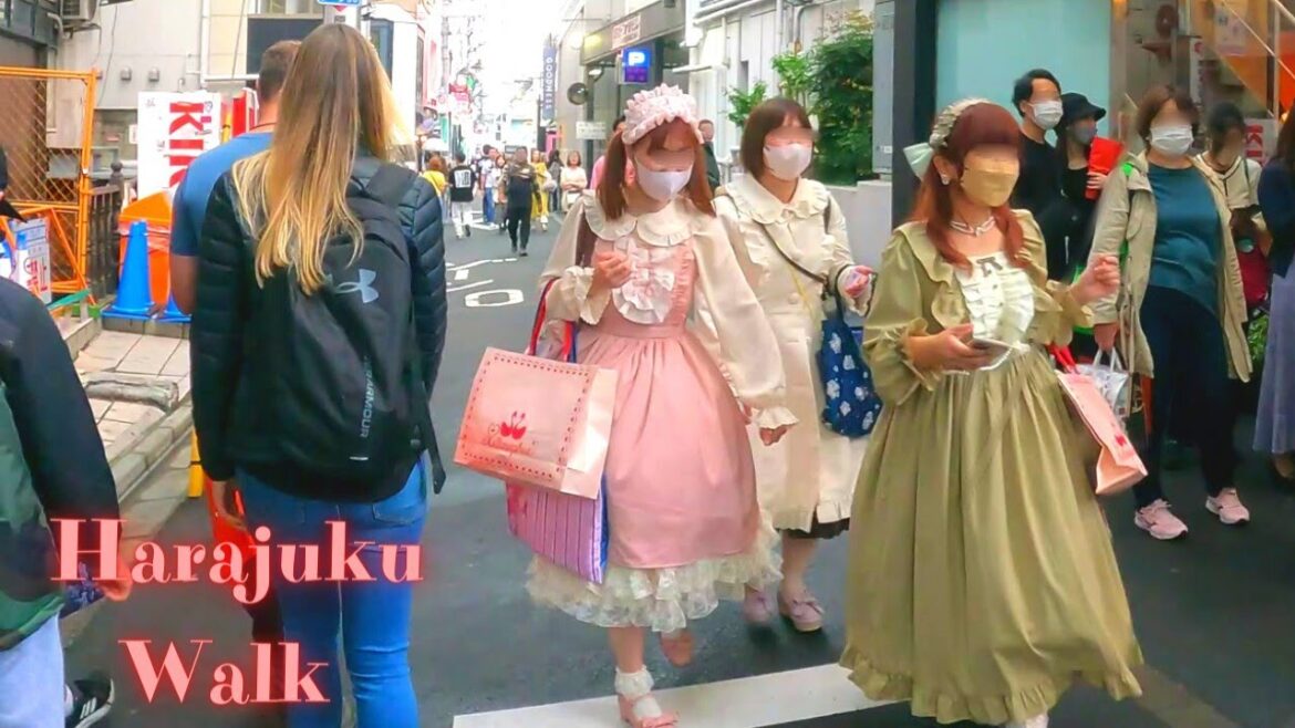 Harajuku Tokyo in Japan walk tour. 29 【4K】4.2023 Harajuku Tokyo in Japan walk tour. 29 【4K】4.2023