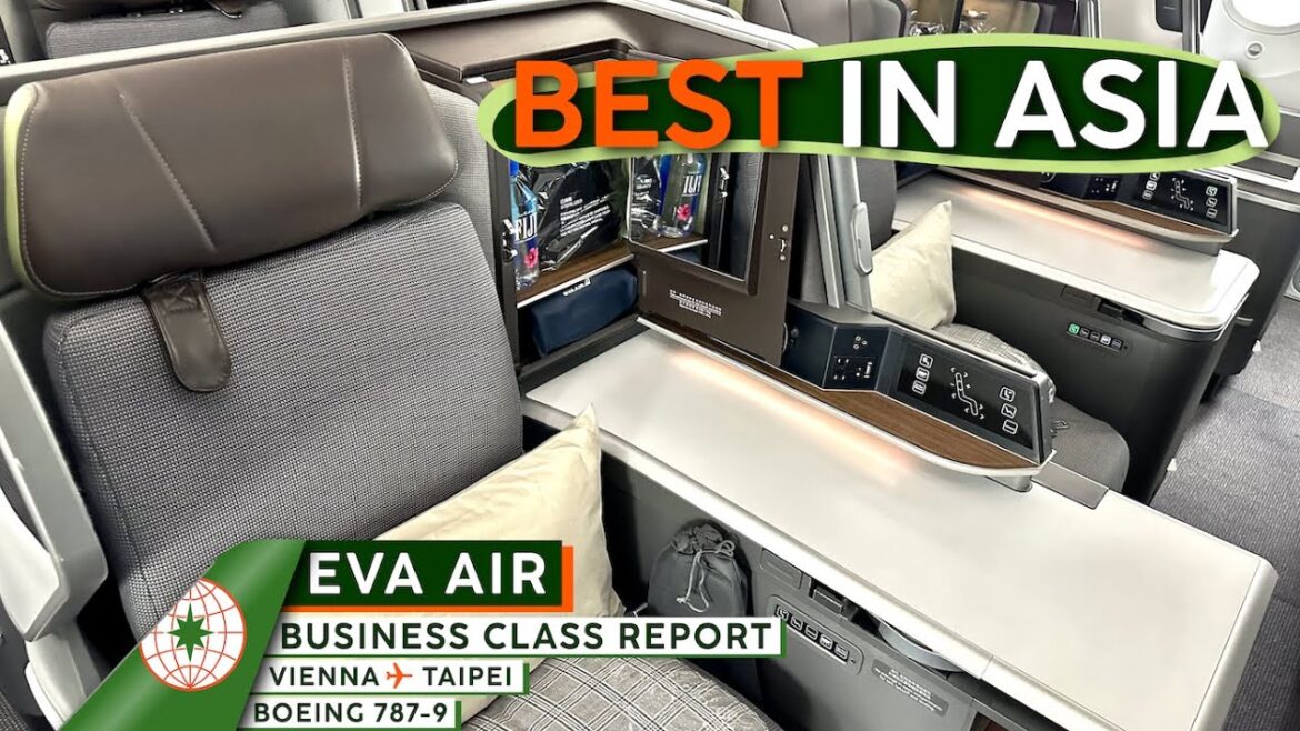 EVA AIR 787 Business Class 🇦🇹⇢🇹🇼 【4K Trip Report Vienna to Taipei】Best of the Best?