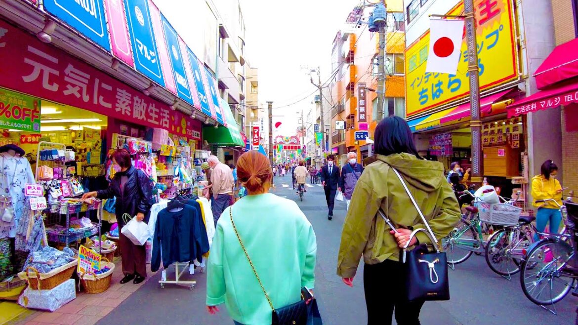 Sugamo in Tokyo has a long shopping street ♪ 💖 4K ASMR Nonstop 1 hour 03 minutes Sugamo in Tokyo has a long shopping street ♪ 💖 4K ASMR Nonstop 1 hour 03 minutes