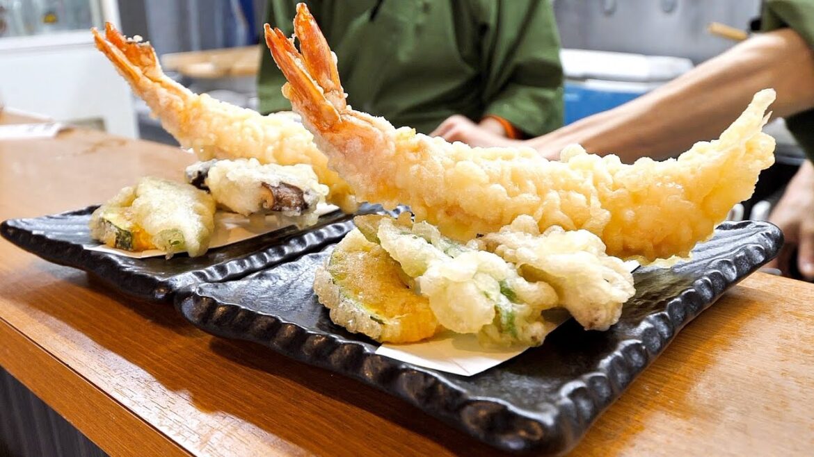 東京）天ぷらが飛ぶように売れる世界唯一の花蕎麦専門店「和み」を営む大将に密着丨Japanese Tempura Soba Noodles