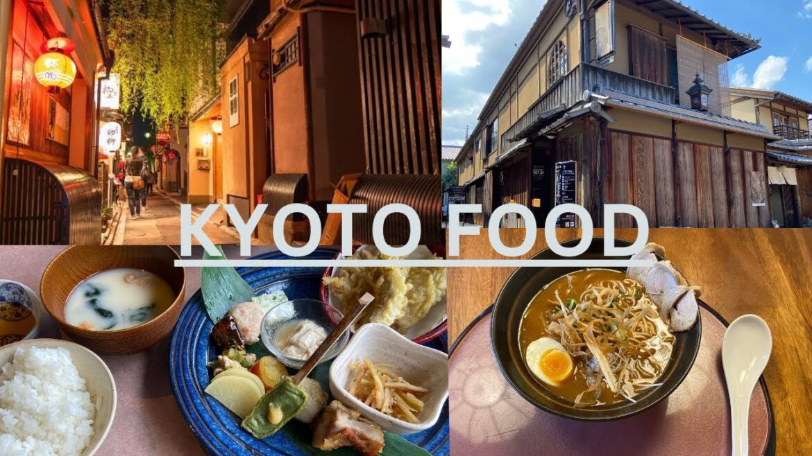 【KYOTO】6 FOOD recomendation by Japanese local 【JAPAN】