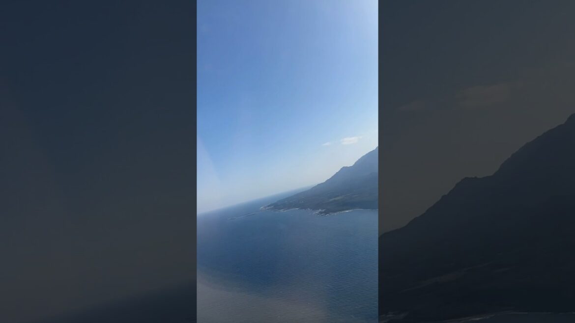 Flight Yakushima to Kagoshima 屋久島空港→鹿児島空港  #shorts