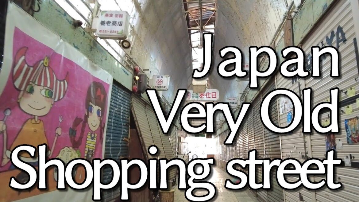 Japan Old Shopping arcade Walking Tour - Kobe [ Ninomiya Shoutengai Shopping Street ]