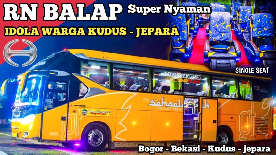 SEAT JOMBLO❗ Trip Bus PO Sahaalah Class Super Executive Bogor - Kudus