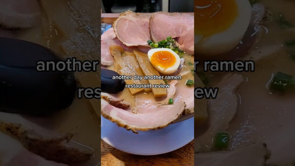 Incredible bowl of Chashu Ramen in Kyoto, Japan! #japanesefood #ramen #ramenreview